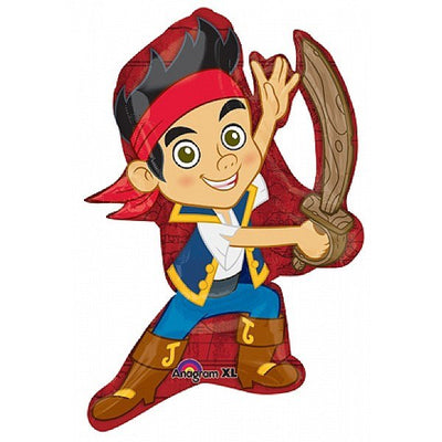Anagram 31" Jake Never Land Pirates Balloon - Premium Party Distribution