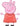 Anagram 32" Peppa Pig SuperShape Balloon 1ct - Premium Party Distribution