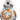 Anagram 33" Star Wars the Force Awakens BB8 Balloon - Premium Party Distribution