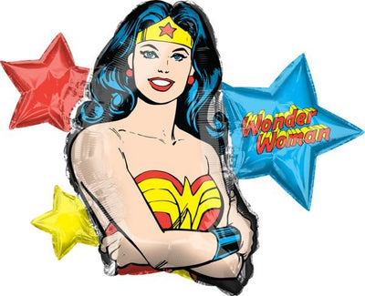 Anagram 33" Wonder Woman Balloon - Premium Party Distribution