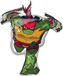 Anagram 34" Rise of the Teenage Mutant Ninja Turtles Raphael Balloon - Premium Party Distribution
