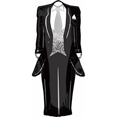 Anagram 36" Tuxedo Balloon - Premium Party Distribution