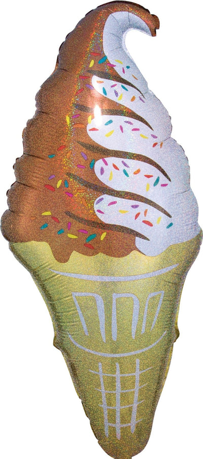 Anagram 41" Ice Cream Cone Balloon - Premium Party Distribution