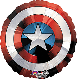 28" Avengers Shield Foil Balloon - Anagram - Premium Party Distribution