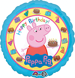 Anagram 18" Peppa Pig Foil Balloon 1 pcs - Premium Party Distribution