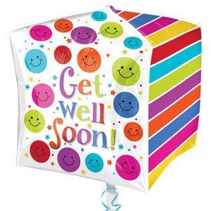 Anagram UltraShape Cubez - Get Well Soon - 1pc - Premium Party Distribution