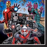 Avengers Beverage Napkins 16ct - Premium Party Distribution