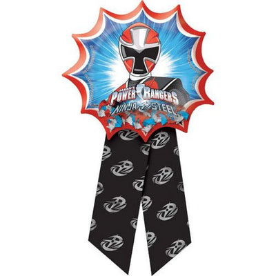 Award Ribbon - Power Rangers Ninja Steel - Premium Party Distribution
