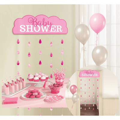 Baby Shw Pink Baby Shw Pink Door Curtain - Premium Party Distribution