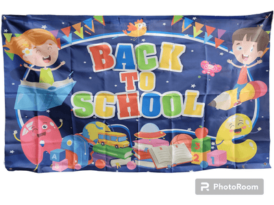 Back To School Banner - Premium Party Distribution