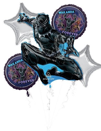 Balloon Bouquet - Black Panther - Premium Party Distribution
