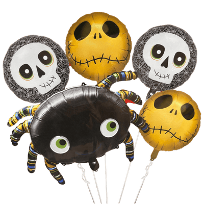Balloon Bouquet - Black Spider - Premium Party Distribution