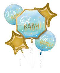 Balloon Bouquet - Blue Oh Baby - Premium Party Distribution