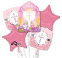 Balloon Bouquet - Communion Blessing - Premium Party Distribution