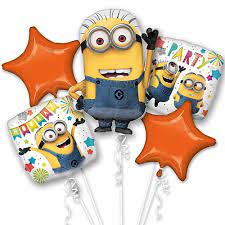 Balloon Bouquet - Despicable Me - Premium Party Distribution
