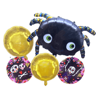 Balloon Bouquet - Electric Spider - Premium Party Distribution