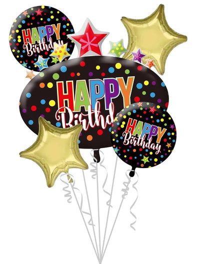 Balloon Bouquet - Happy Birthday - Premium Party Distribution