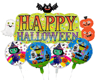 Balloon Bouquet - Happy Halloween - Premium Party Distribution