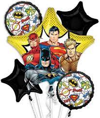 Balloon Bouquet - Justice League - Premium Party Distribution