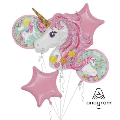 Balloon Bouquet - Magical Unicorn - Anagram - Premium Party Distribution