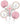 Balloon Bouquet - My First Communion - Pink - Premium Party Distribution