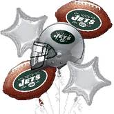 Balloon Bouquet - NFL Jets - Premium Party Distribution