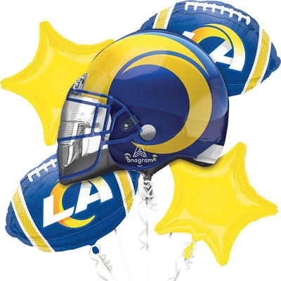 Balloon Bouquet - NFL Rams - Premium Party Distribution