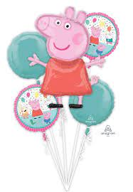 Balloon Bouquet - Peppa Pig - Premium Party Distribution