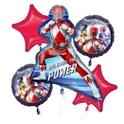 Balloon Bouquet - Power Rangers - Premium Party Distribution