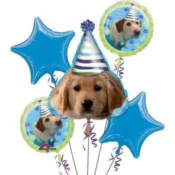 Balloon Bouquet - Puppy Party - Premium Party Distribution