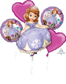 Balloon Bouquet - Sofia the First - Premium Party Distribution
