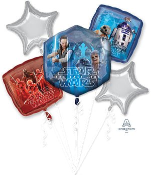 Balloon Bouquet - Star Wars The Last Jedi - Premium Party Distribution