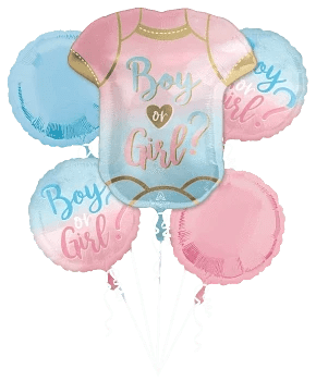 Balloon Bouquet - The Big Reveal - Premium Party Distribution