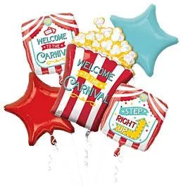 Balloon Bouquet - Welcome To The Carnival - Premium Party Distribution