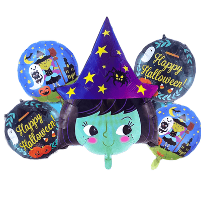 Balloon Bouquet - Witch - Premium Party Distribution
