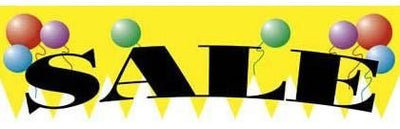 Banner - Yellow Sale - Premium Party Distribution