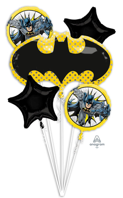 Batman Balloon Bouquet - Anagram - Premium Party Distribution