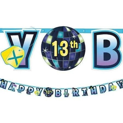 Battle Royal Jumbo Letter Banner Kit (1ct) - Amscan - Premium Party Distribution