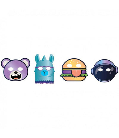 Battle Royal Paper Masks 8ct - Premium Party Distribution