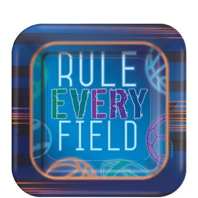 Birthday Baller 7" Dessert Plates 8ct - Premium Party Distribution