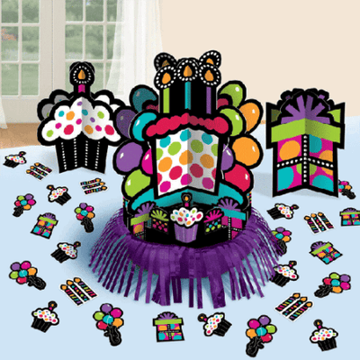 Birthday Table Decoration Kit Party On 1ct - Amscan - Premium Party Distribution