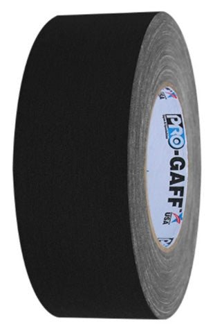 BLACK ProTapes PRO GAFF Cloth Tape, Price Per Roll - Premium Party Distribution