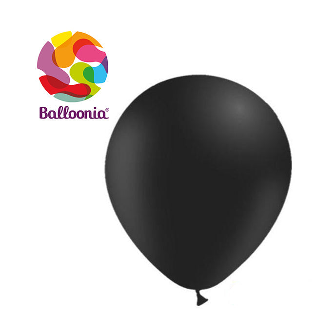 5" Black (100ct) - Balloonia