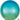 Blue & Green OMBRE ORBZ Foil Balloon (PKG) - Premium Party Distribution