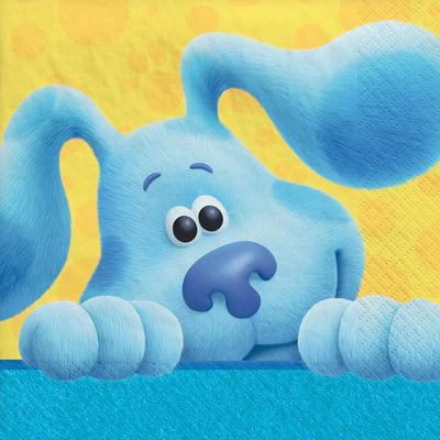 Blues Clues Beverage Napkins 16ct - Premium Party Distribution