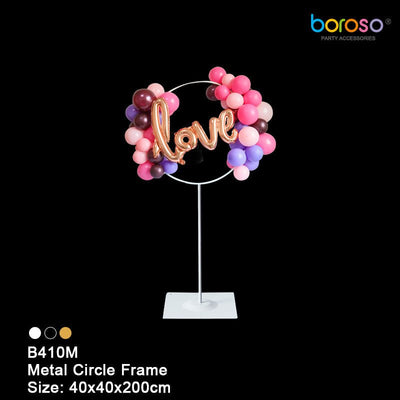Borosino B410M Metal Circle Frame 3.5ft - Premium Party Distribution