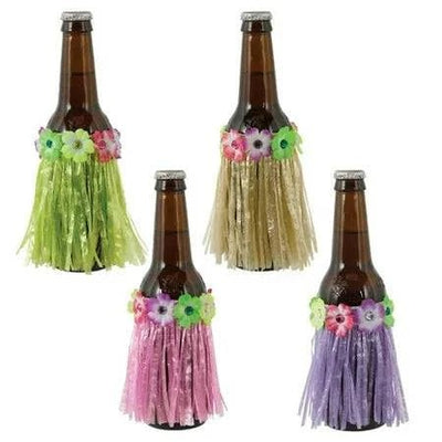 Bottle Hula Skirts (4ct) - Premium Party Distribution