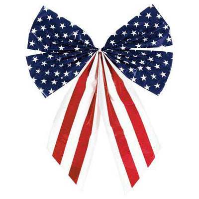 Bow - Patriotic Stars & Stripes - Premium Party Distribution
