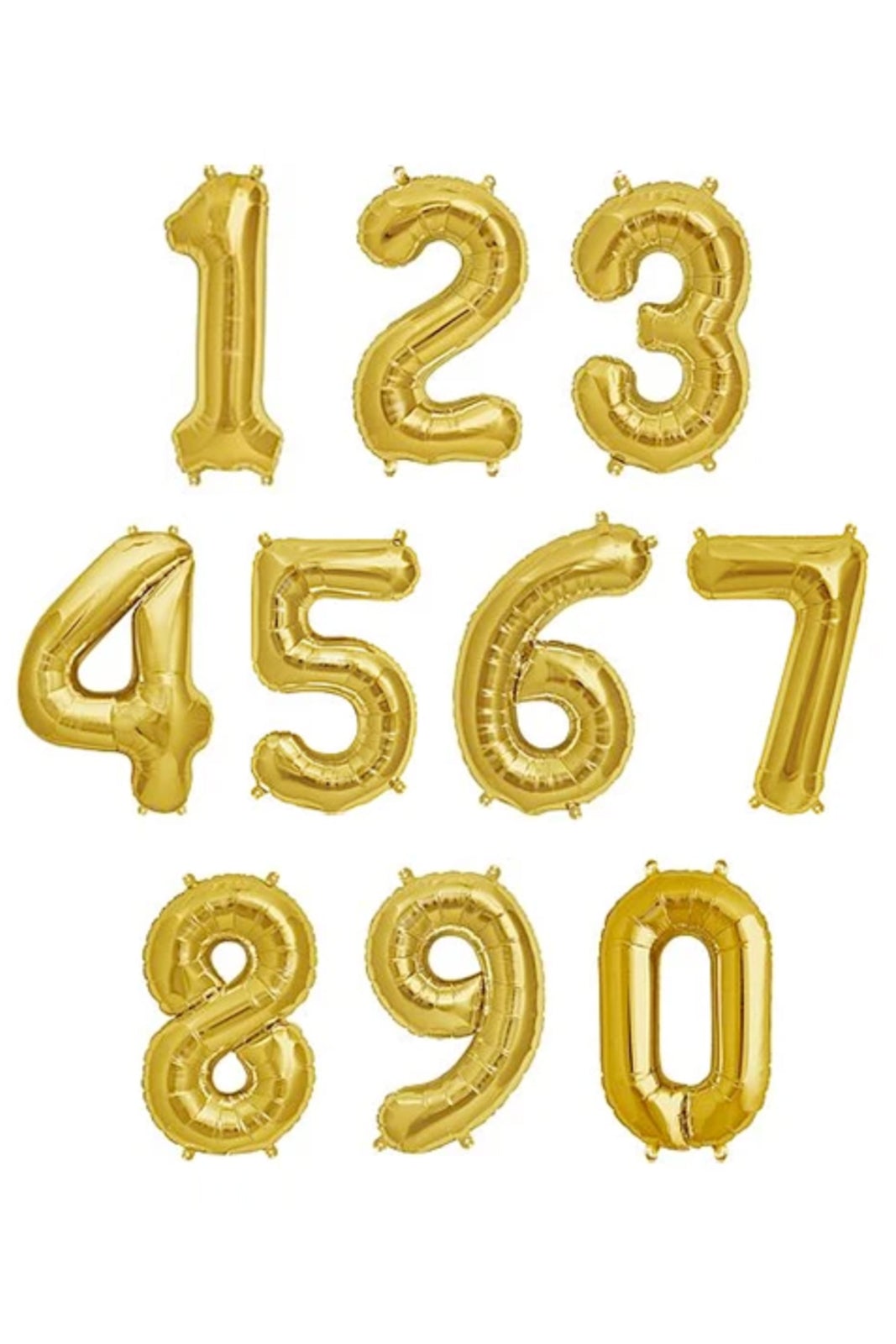 26" Gold Foil Numbers (Winner Party)