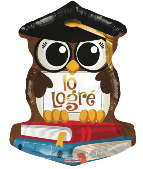 ConverUSA 18" Lo Logre Owl Balloon-Flat